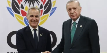 Cumhurbaşkanı Erdoğan, Kanada Başbakanı Carney ile bir araya geldi