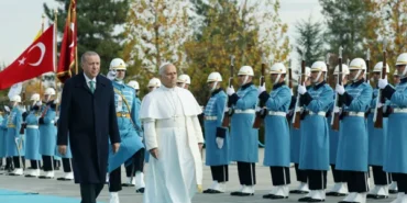 Cumhurbaşkanı Erdoğan, Papa 14. Leo’yu resmi törenle karşıladı