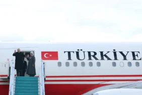 Cumhurbaşkanı Erdoğan, Türkmenistan'a gitti