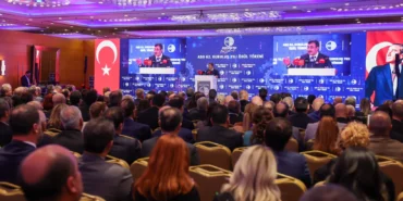 Cumhurbaşkanı Yardımcısı Yılmaz, Ankara’da "ASO 62. Kuruluş Yılı Ödül Töreni'nde konuştu