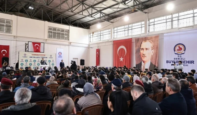 Denizli Büyükşehir’den Kazıkbeli Zaferi anması