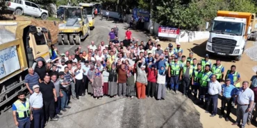 Denizli'de 228 kilometrelik yol atağı