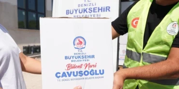 Denizli’de online gıda kolisi uygulaması başladı