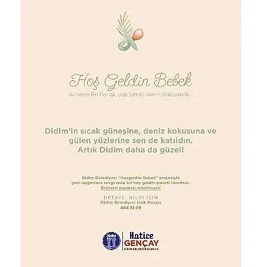Didim’de “Hoş Geldin Bebek” Projesi Tüm Hızıyla Sürüyor
