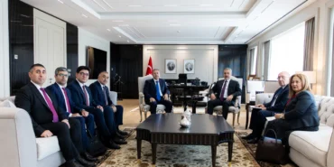 Dışişleri Bakanı Fidan, Azerbaycan Cumhurbaşkanının Özel Görevler Temsilcisi Halefov’u kabul etti