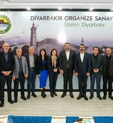Diyarbakır Eşbaşkanları OSB yönetimi ile görüştü