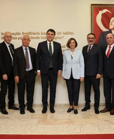 DP Genel Başkanı Uysal’dan Başkan Ünlüce’ye ziyaret