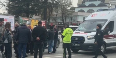 Düzce’de otomobil motosiklete çarptı: 1 yaralı