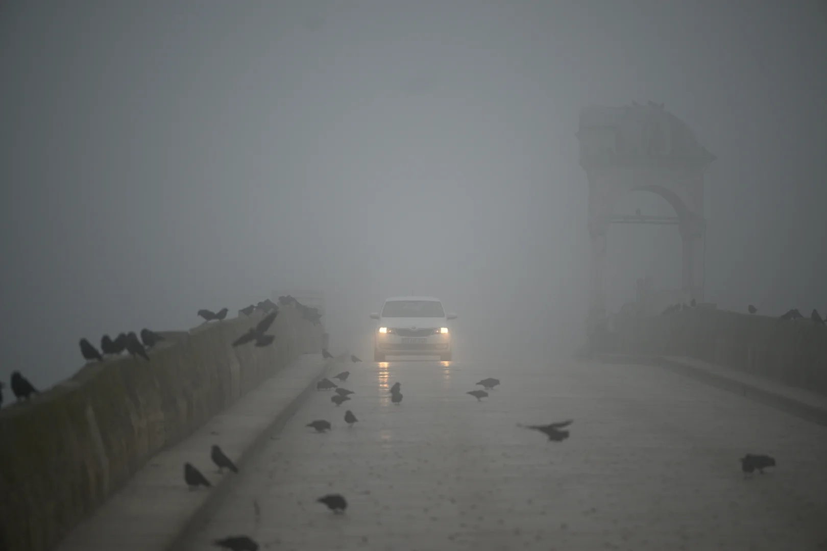 Edirne'de sis etkili oluyor