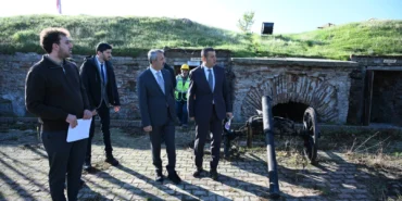 Edirne'deki tarihi Kıyık Tabya'da restorasyon çalışmaları başladı