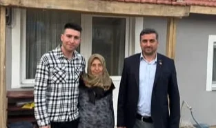 Edirne Uzunköprü’de dayanışma örneği! Besmiye teyze yeni evine kavuştu