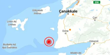 Ege Denizi'nde deprem