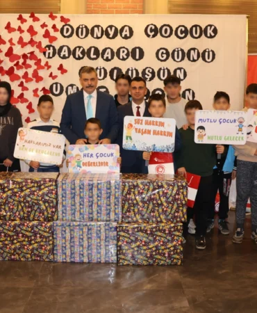Erzurum’da çocukların gülüşü umuda dönüştü