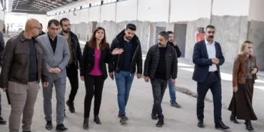 Eşbaşkanlar, Halk Ekmek Fabrikası’nda incelemelerde bulundu