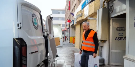 Eskişehir’de ihtiyaç sahiplerine hijyen desteği