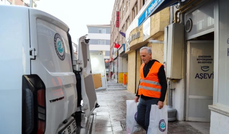 Eskişehir'de ihtiyaç sahiplerine hijyen desteği