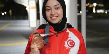 Esma Gökülü, bronz madalya kazandı