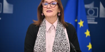 Filistin Başbakanı Mustafa ve AB Komisyonu üyesi Suica, ortak basın toplantısı düzenledi