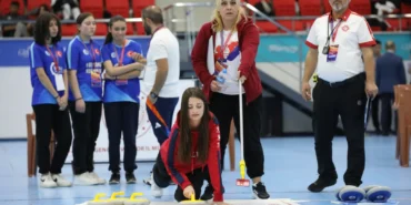 Floor Curling Türkiye Şampiyonası Samsun'da başladı