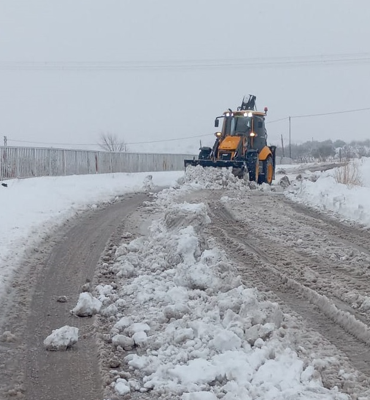 Gaziantep Büyükşehir Belediyesi’nden karla mücadele