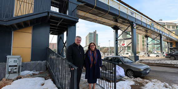 Gaziantep’te Abdülhadi Çelik Üst Geçidi hizmete açıldı