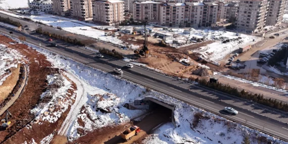 Gaziantep’te Abdülhamit Han Kavşağı için dijital geri sayım