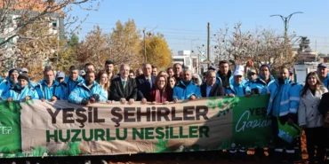 Gaziantep’te Fidanlar YEŞİLANTEP ile Hayat Buluyor