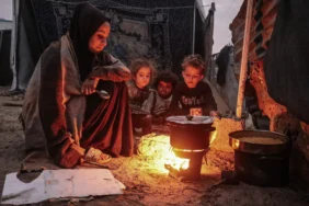 Gazze'deki Bureyc Kampı’nda yıkımın gölgesinde günlük yaşam