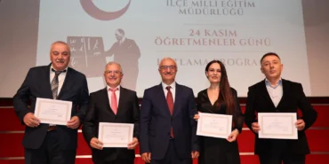 Gebze'de öğretmenler günü coşkusu