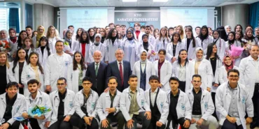 Geleceğin hekimleri Konya'da beyaz önlükleri giydi