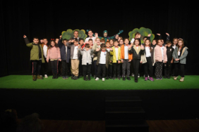 Giresun’da “Mikropla Savaş” adlı çocuk oyunu sahnelendi