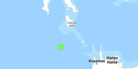 Girit Adası'nda deprem