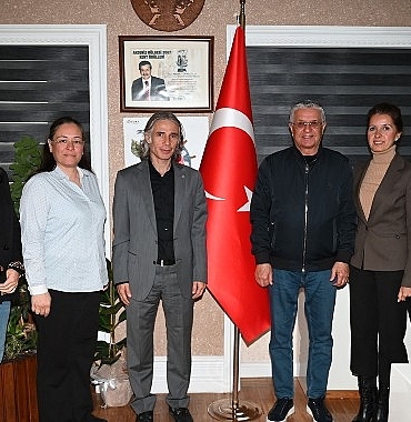 Göynük Ortaokulu’ndan Başkan Topaloğlu’na ziyaret