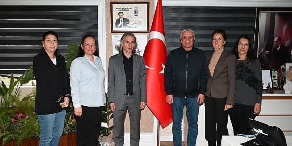 Göynük Ortaokulu’ndan Başkan Topaloğlu’na ziyaret