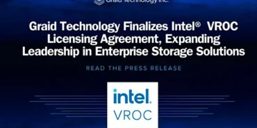 Graid Technology, Intel VROC lisans anlaşmasını tamamladı