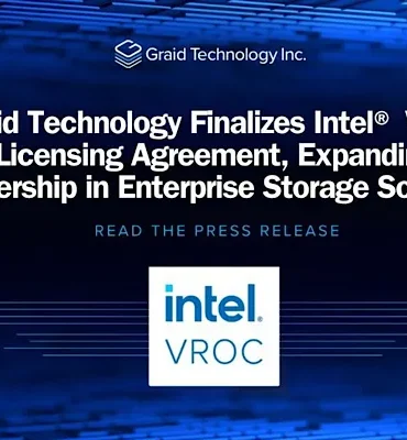 Graid Technology, Intel VROC lisans anlaşmasını tamamladı