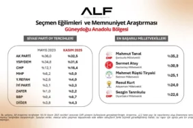 Güneydoğu Anketi: CHP, DEM ve AK Parti’de Durum– Bölgenin En Beğenilen Milletvekilleri