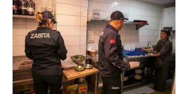 Güzelbahçe Belediyesi zabıta ekiplerinden restoranlara sıkı denetim