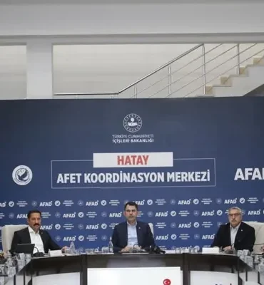 Hatay’da Değerlendirme Toplantısı yapıldı