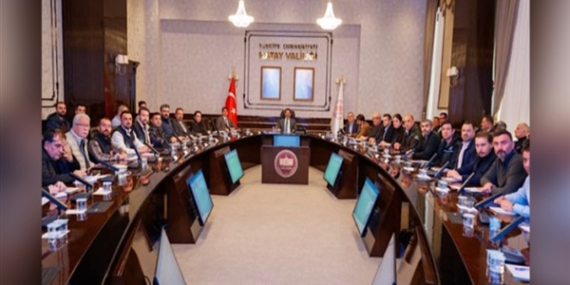 Hatay’da Kalıcı Afet Konutları Değerlendirme Toplantısı gerçekleştirildi