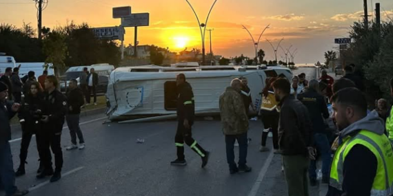 Hatay’da zincirleme trafik kazası