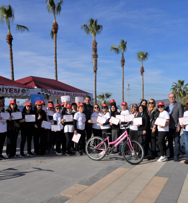 “Hayallerine Pedal Çevir” projesinde sertifika töreni gerçekleşti