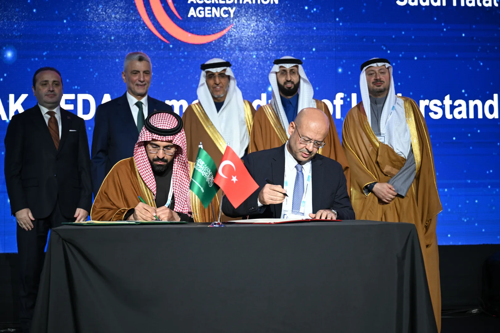 Helal Akreditasyon Kurumu ile Suudi Gıda ve İlaç Otoritesi mutabakat zaptı imzaladı