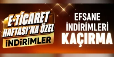 Hepsiburada’da, “E-Ticaret Haftasına Özel İndirimler” başlıyor