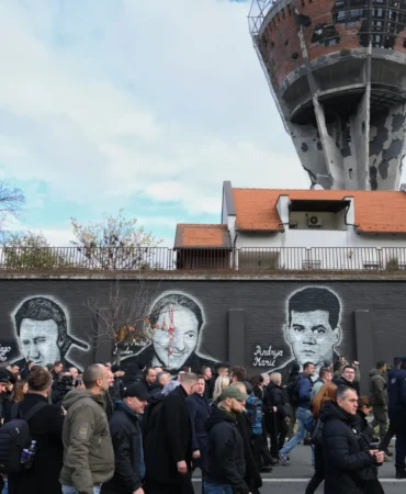 Hırvatistan'daki Vukovar katliamının 34'üncü yılında anma törenleri düzenlendi