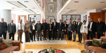 İbrahim Can Ergun’den Başkan Muharrem Erkek’e iade-i ziyaret