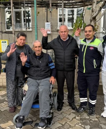 İhtiyaç sahiplerine "Akülü Tekerlekli Sandalye" desteği