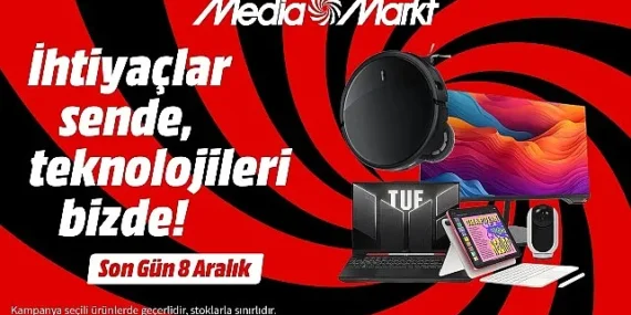 “İhtiyaçlar Sizde Teknolojileri MediaMarkt’ta” Kampanyası ile teknoloji alışverişinin tam zamanı!