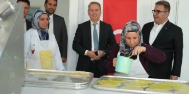 İl Müdürü Tosun’dan Samsat Çöreği Üretim Tesisi'ne inceleme ziyareti