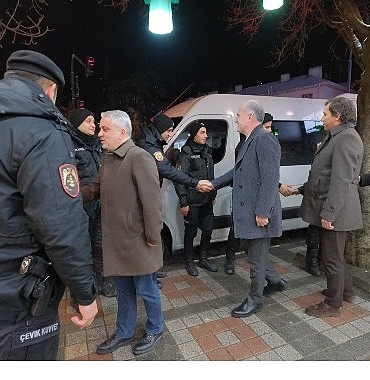 İnegöl Protokolünden Yeni Yıl Ziyatretleri